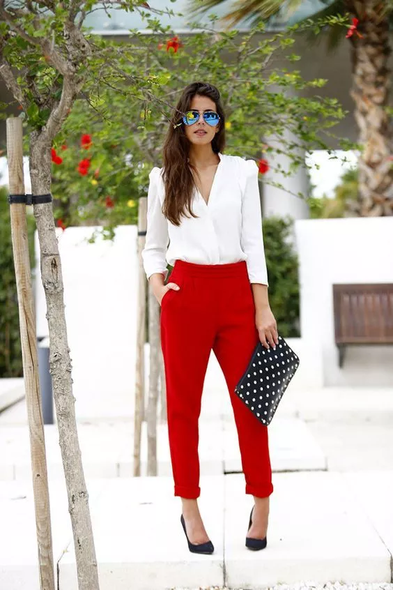 How to Style Red Pants for Any Occasion   